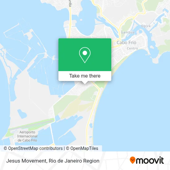Jesus Movement map