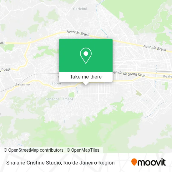 Shaiane Cristine Studio map