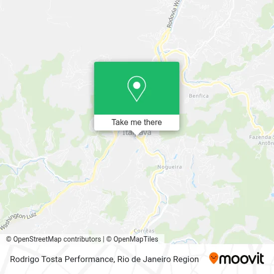 Rodrigo Tosta Performance map