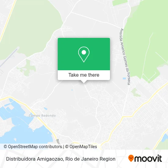 Distribuidora Amigaozao map