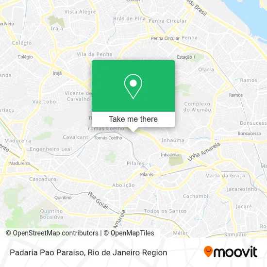 Padaria Pao Paraiso map