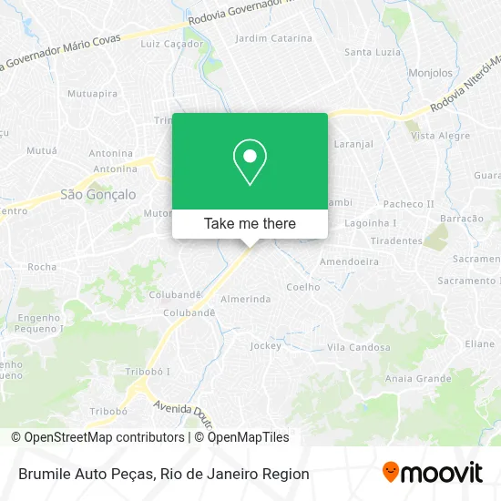 Brumile Auto Peças map