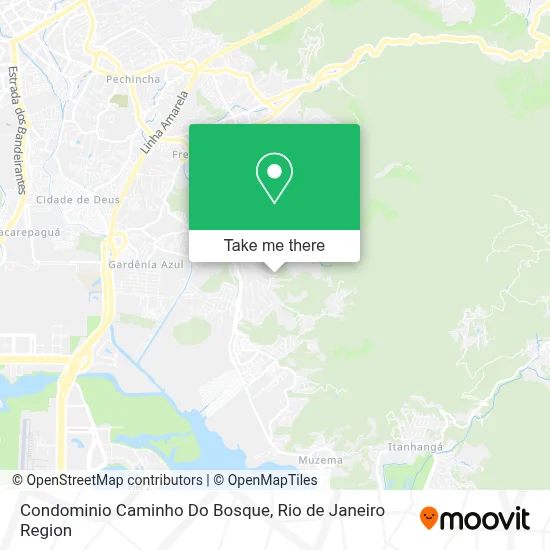 Condominio Caminho Do Bosque map