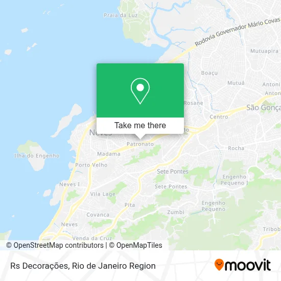 Rs Decorações map