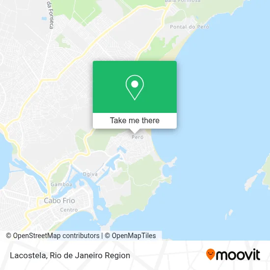 Lacostela map