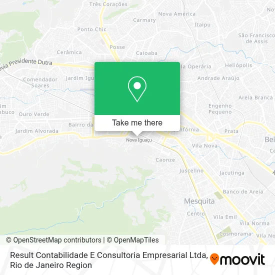 Result Contabilidade E Consultoria Empresarial Ltda map