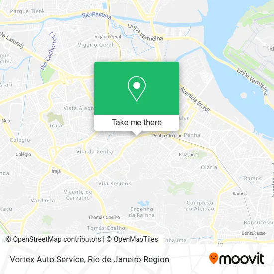 Vortex Auto Service map