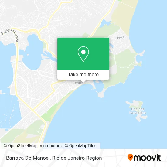 Barraca Do Manoel map