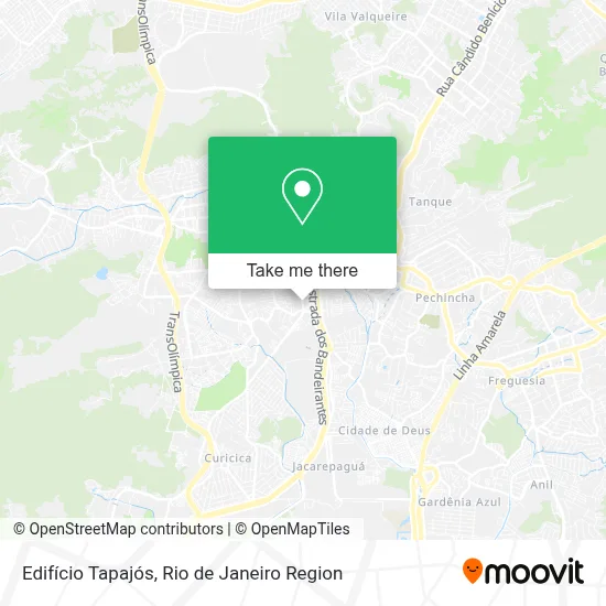 Edifício Tapajós map