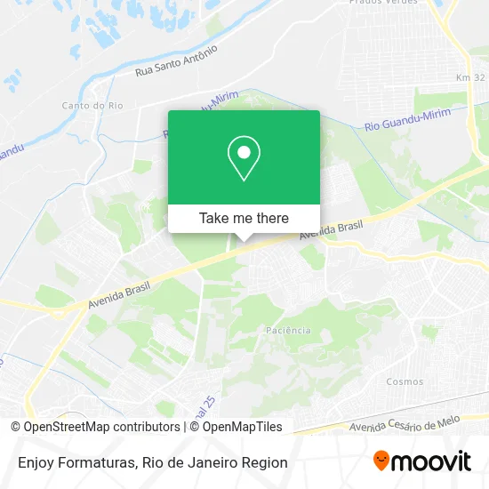 Enjoy Formaturas map