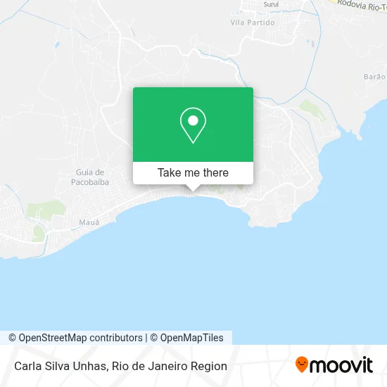 Carla Silva Unhas map