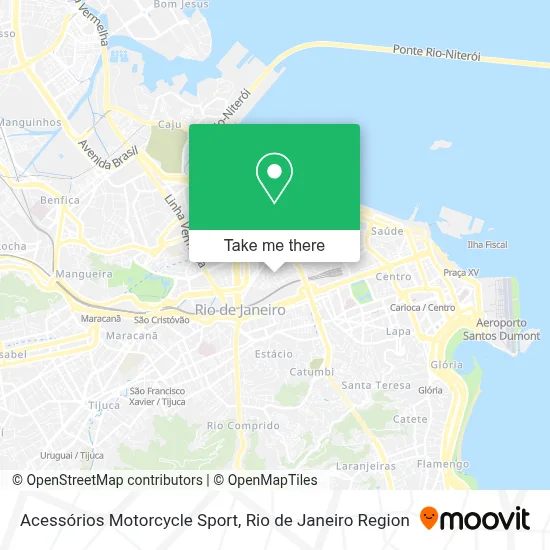 Acessórios  Motorcycle Sport map