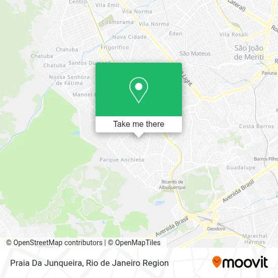 Praia Da Junqueira map