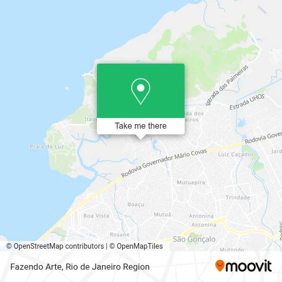 Fazendo Arte map