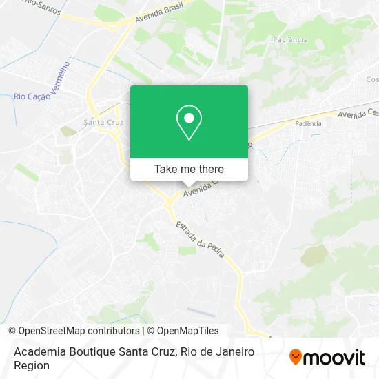 Academia Boutique Santa Cruz map
