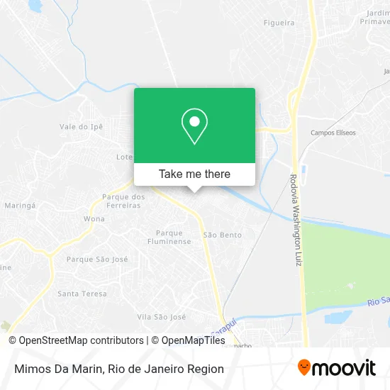 Mimos Da Marin map