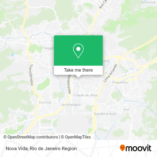 Nova Vida map