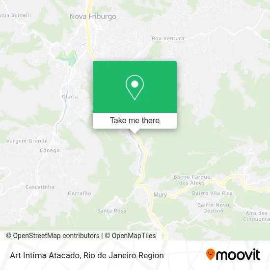Art Intima Atacado map