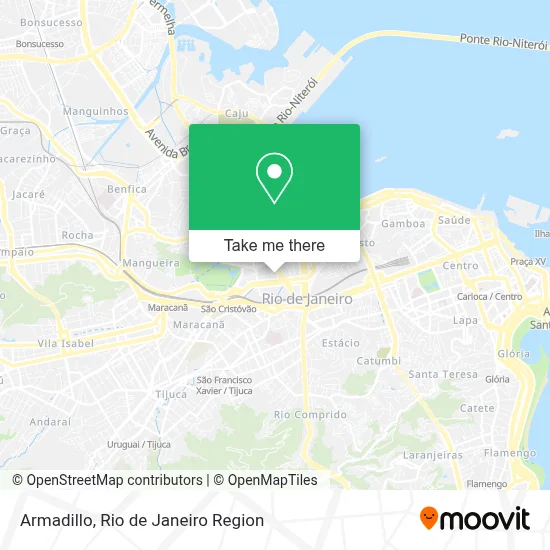 Armadillo map