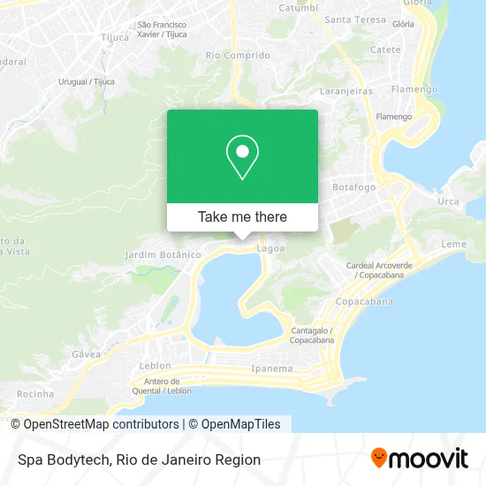 Spa Bodytech map