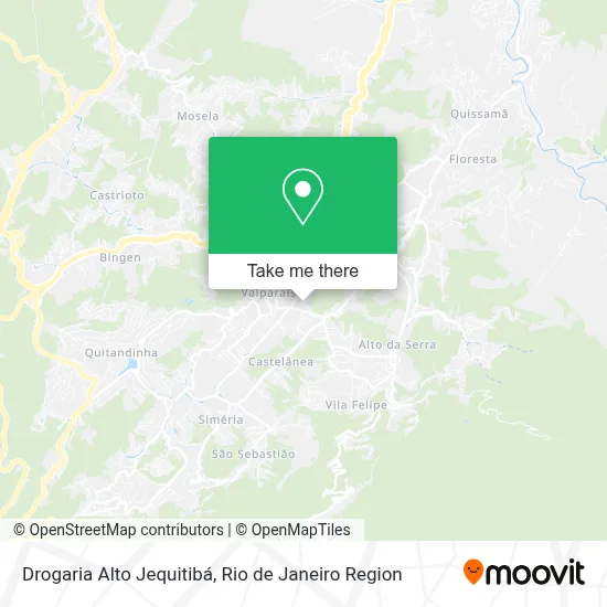 Drogaria Alto Jequitibá map
