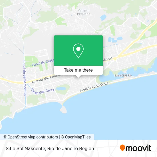 Sitio Sol Nascente map