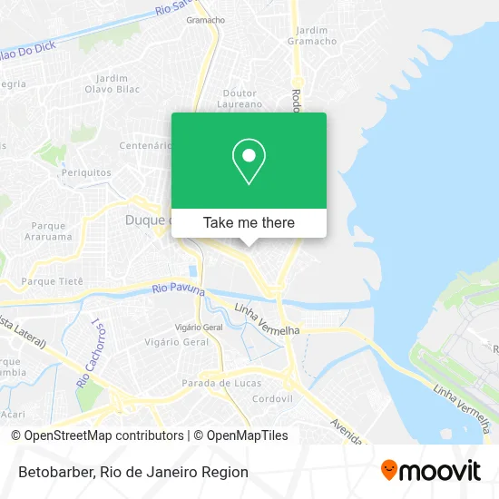 Betobarber map