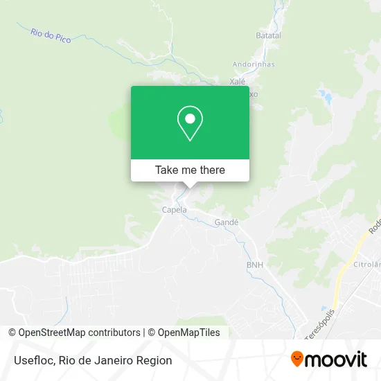 Usefloc map