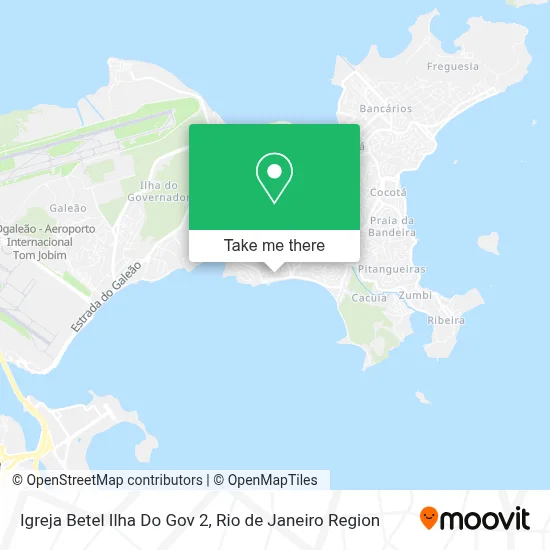 Igreja Betel Ilha Do Gov 2 map