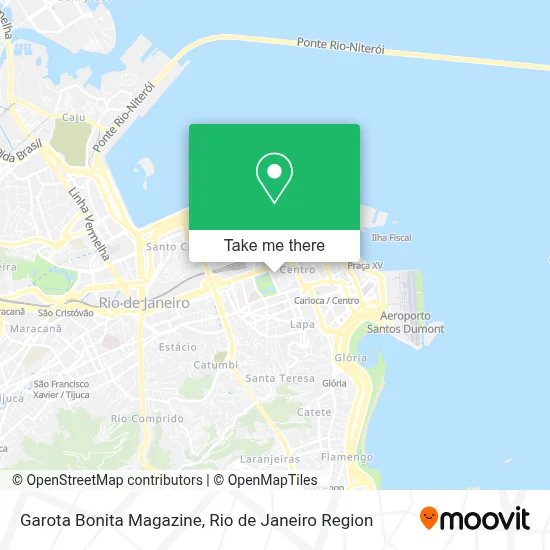 Garota Bonita Magazine map