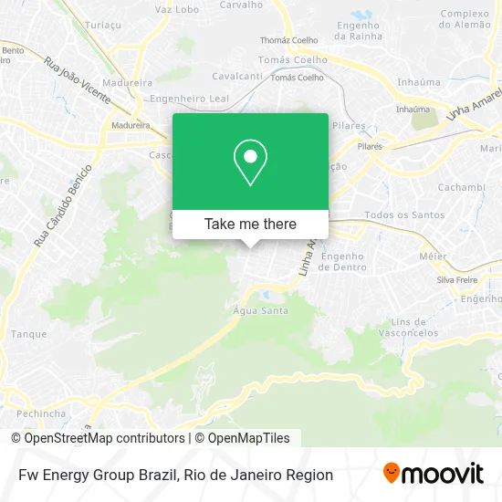 Fw Energy Group Brazil map