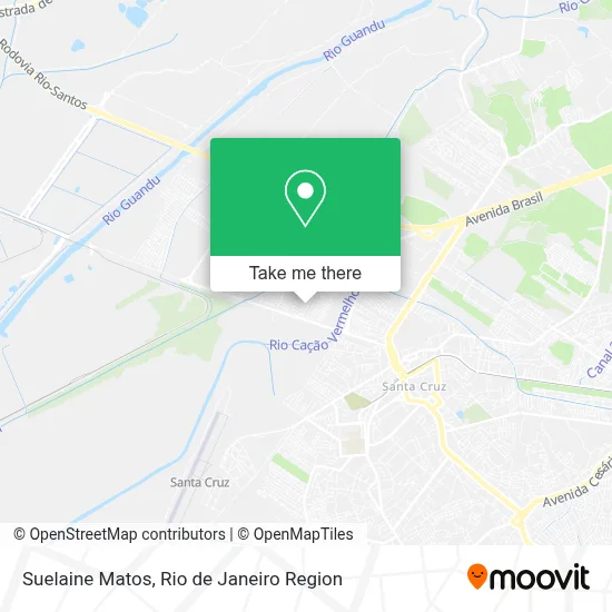 Suelaine Matos map