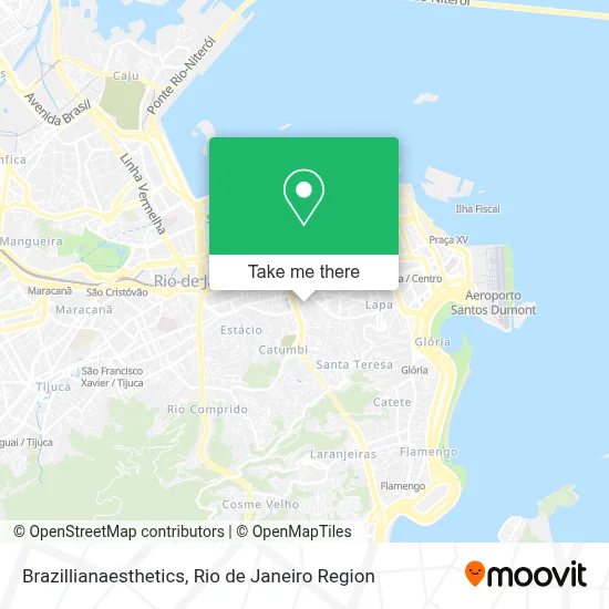 Brazillianaesthetics map