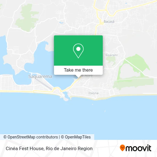 Cinéa Fest House map