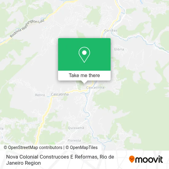 Nova Colonial Construcoes E Reformas map