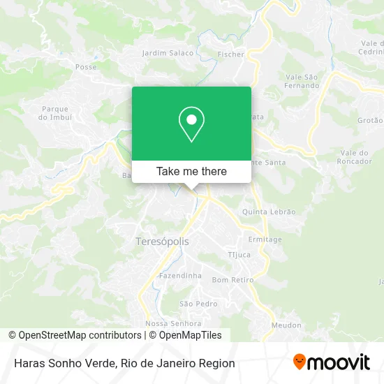 Haras Sonho Verde map