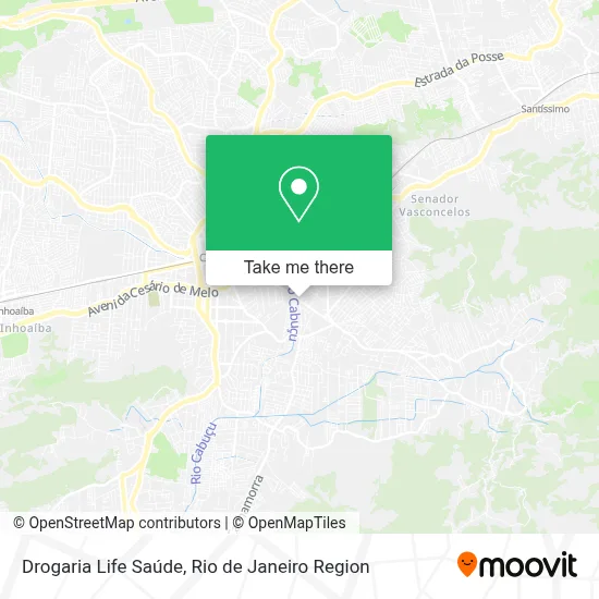 Drogaria Life Saúde map