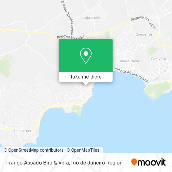 Frango Assado Bira & Vera map
