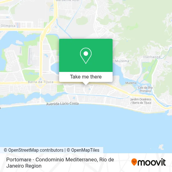 Portomare - Condominio Mediterraneo map