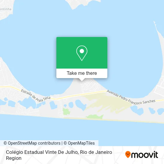 Colégio Estadual Vinte De Julho map
