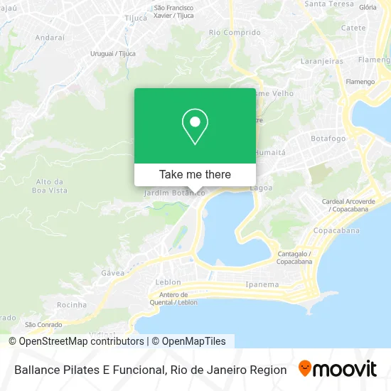 Ballance Pilates E Funcional map