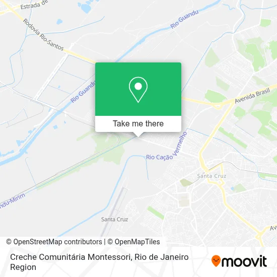 Creche Comunitária Montessori map