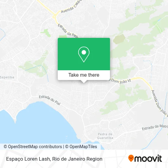 Espaço Loren Lash map