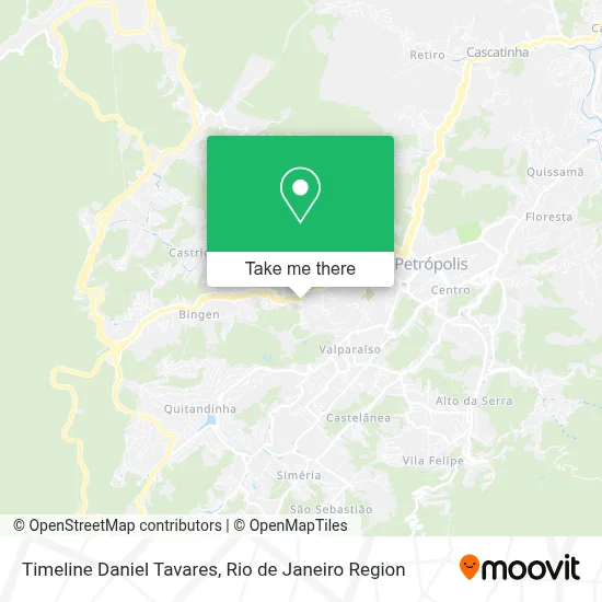 Timeline Daniel Tavares map