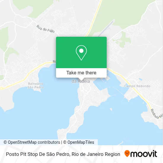 Posto Pit Stop De São Pedro map