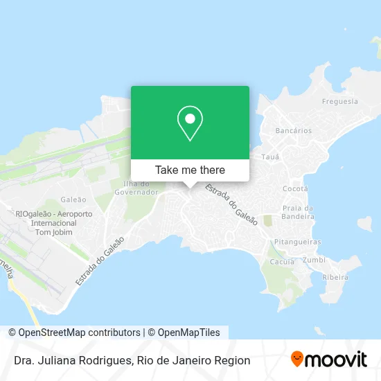 Dra. Juliana Rodrigues map