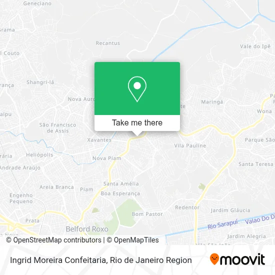 Ingrid Moreira Confeitaria map
