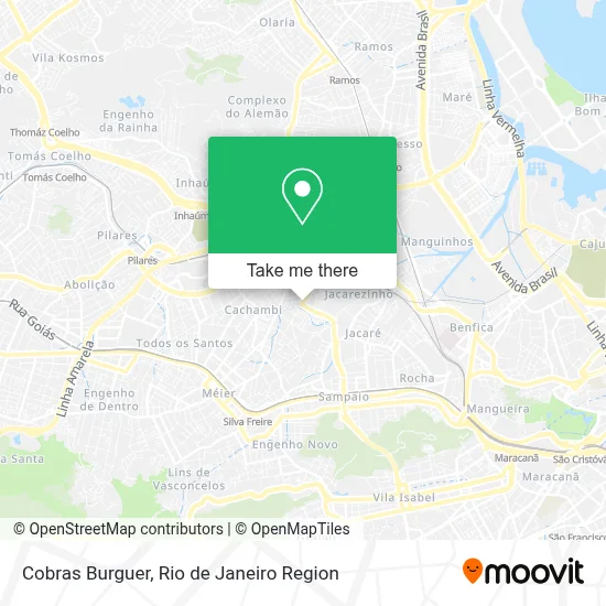 Cobras Burguer map