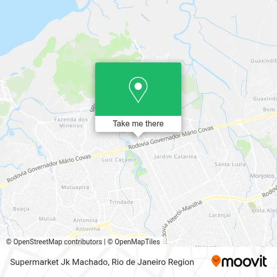Supermarket Jk Machado map