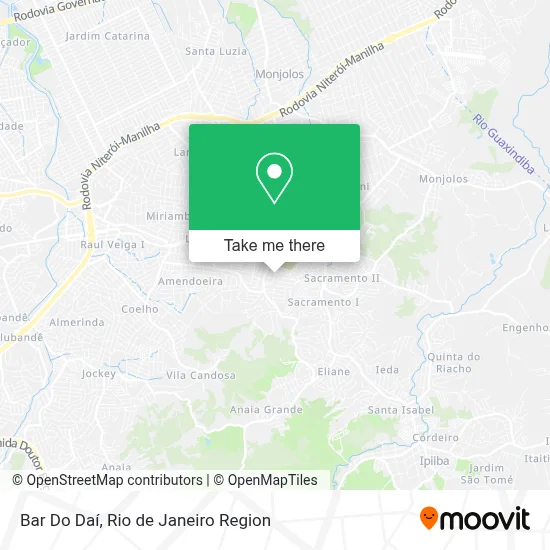 Bar Do Daí map